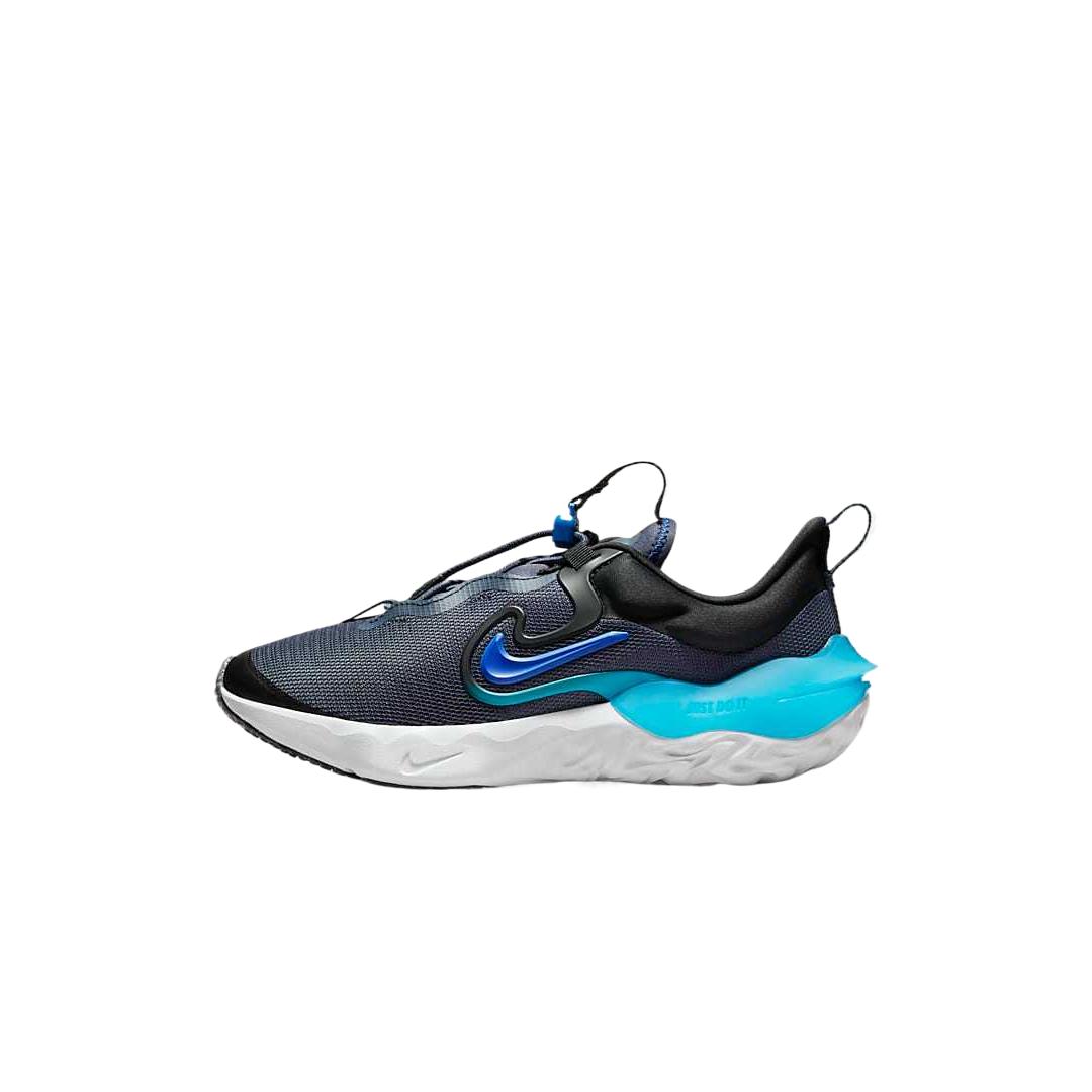 (Grade School) Nike Run Flow 'Thunder Blue Lightning' DR0472-400