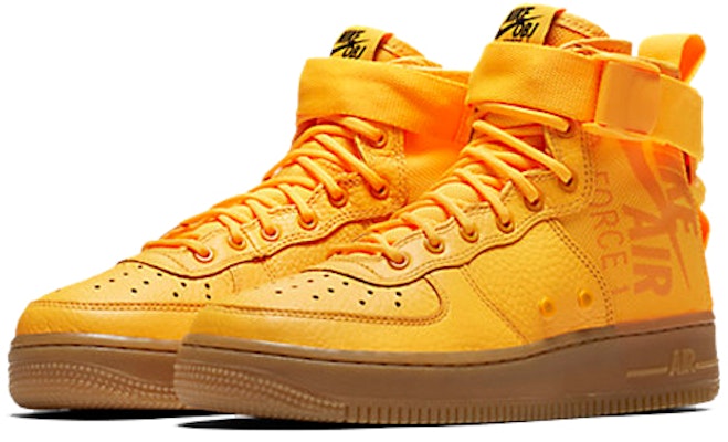(大童款) Nike SF Air Force 1 Mid 'OBJ' 中帮篮球鞋 AJ0424-800 Lookbook (大童款) Nike SF Air Force 1 Mid 'OBJ' 中帮篮球鞋 AJ0424-800