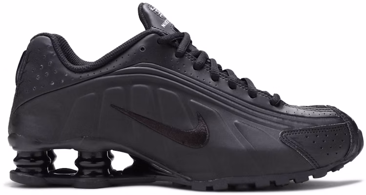 (Grade School) Nike Shox R4 'Triple Black' BQ4000-001 Buy (Grade School) Nike Shox R4 'Triple Black' BQ4000-001