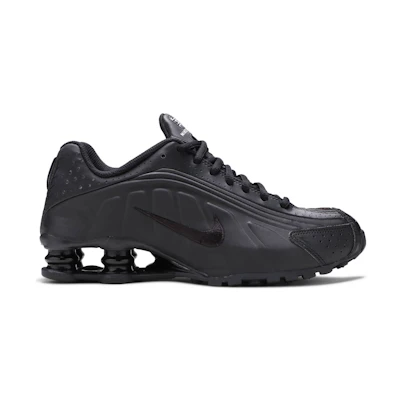 (GS) Nike Shox R4 'Triple Black'
