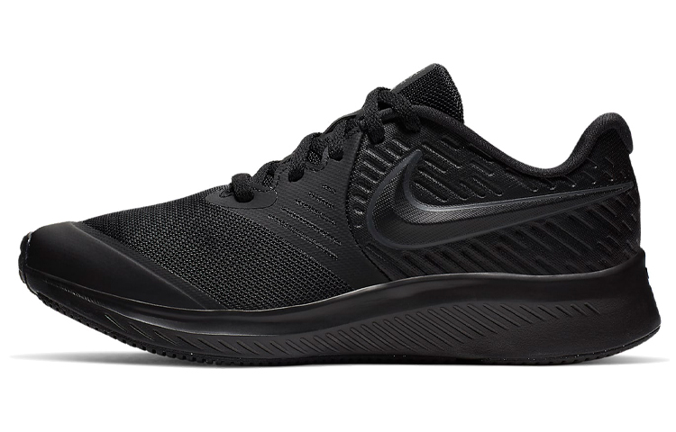 (Grade School) Nike Star Runner 2 'Triple Black' AQ3542-003