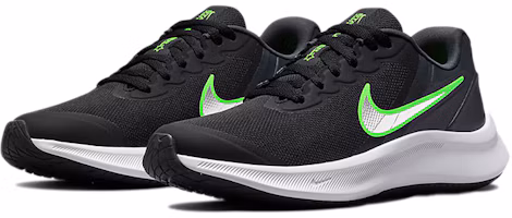 Lookbook (大童款) Nike Star Runner 3 '黑鉻' DA2776-006