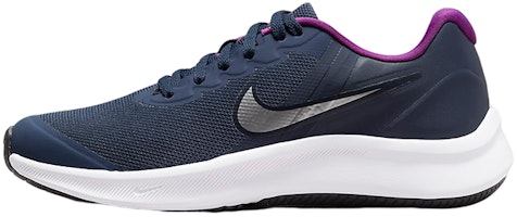 (Grade School) Nike Star Runner 3 'Midnight Navy Vivid Purple' DA2776-404 (Grade School) Nike Star Runner 3 'Midnight Navy Vivid Purple' DA2776-404