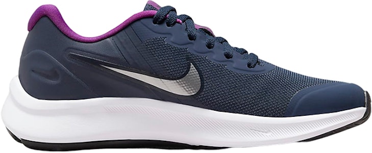 GS ナイキ スターランナー3 紺/紫 DA2776-404 Order GS ナイキ スターランナー3 紺/紫 DA2776-404