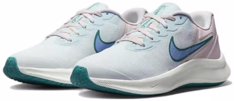 (小童)耐克 Star Runner 3 '白粉色矿物青色' DA2776-102 Lookbook (小童)耐克 Star Runner 3 '白粉色矿物青色' DA2776-102