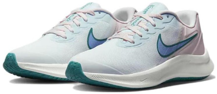 (學齡)Nike Star Runner 3「白色粉紅礦物藍」DA2776-102 Lookbook (學齡)Nike Star Runner 3「白色粉紅礦物藍」DA2776-102