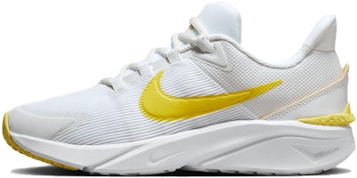 (Grade School) Nike Star Runner 4 'Summit White Opti Yellow' DX7615-101 (Grade School) Nike Star Runner 4 'Summit White Opti Yellow' DX7615-101