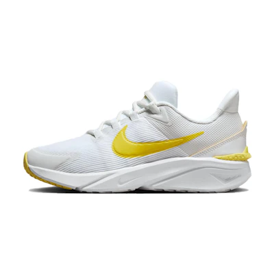 (GS) Nike Star RNNR 4 'Summit White Opti Yellow'