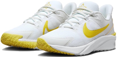 (Kanak-kanak) Nike Star Runner 4 'Summit White Opti Yellow' DX7615-101 Lookbook (Kanak-kanak) Nike Star Runner 4 'Summit White Opti Yellow' DX7615-101