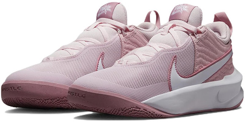(Grade School) Nike Team Hustle D10 'Pink Foam' CW6735-601 Lookbook (Grade School) Nike Team Hustle D10 'Pink Foam' CW6735-601