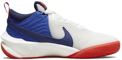 (Sekolah Rendah) Nike Team Hustle D10 'Putih Game Royal' CW6735-103 Order (Sekolah Rendah) Nike Team Hustle D10 'Putih Game Royal' CW6735-103