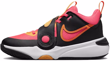 (Grade School) Nike Team Hustle D11 'Black Hot Punch' DV8996-001 (Grade School) Nike Team Hustle D11 'Black Hot Punch' DV8996-001