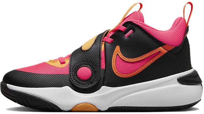 (Grade School) Nike Team Hustle D11 'Black Hot Punch' DV8996-001 Buy (Grade School) Nike Team Hustle D11 'Black Hot Punch' DV8996-001