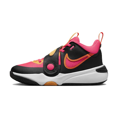 (GS) Nike Team Hustle D11 'Black Hot Punch'
