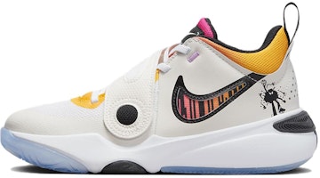 (Grade School) Nike Team Hustle D11 'Doodles' FJ7688-101 (Grade School) Nike Team Hustle D11 'Doodles' FJ7688-101