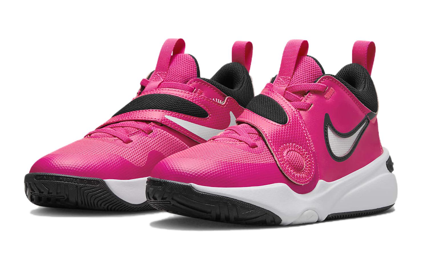 Shop （小學級）Nike Team Hustle D11 'Fierce Pink' DV8996-601