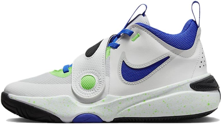 (Grade School) Nike Team Hustle D11 'Green Strike Racer Blue' DV8996-101 Buy (Grade School) Nike Team Hustle D11 'Green Strike Racer Blue' DV8996-101