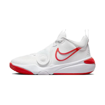 (GS) Nike Team Hustle D11 'Summit White Track Red'