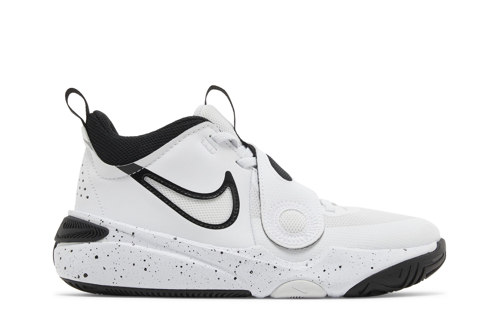 (Grade School) Nike Team Hustle D11 'White Black' DV8996-100