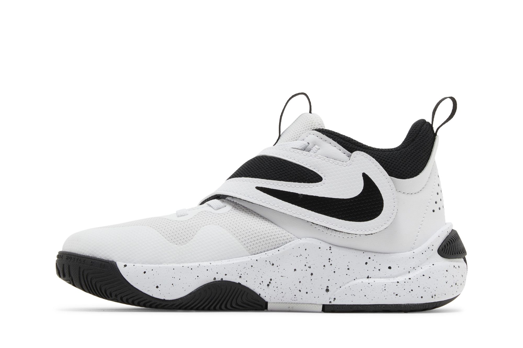 Lookbook (Enfant) Nike Team Hustle D11 ''Blanc Noir'' DV8996-100