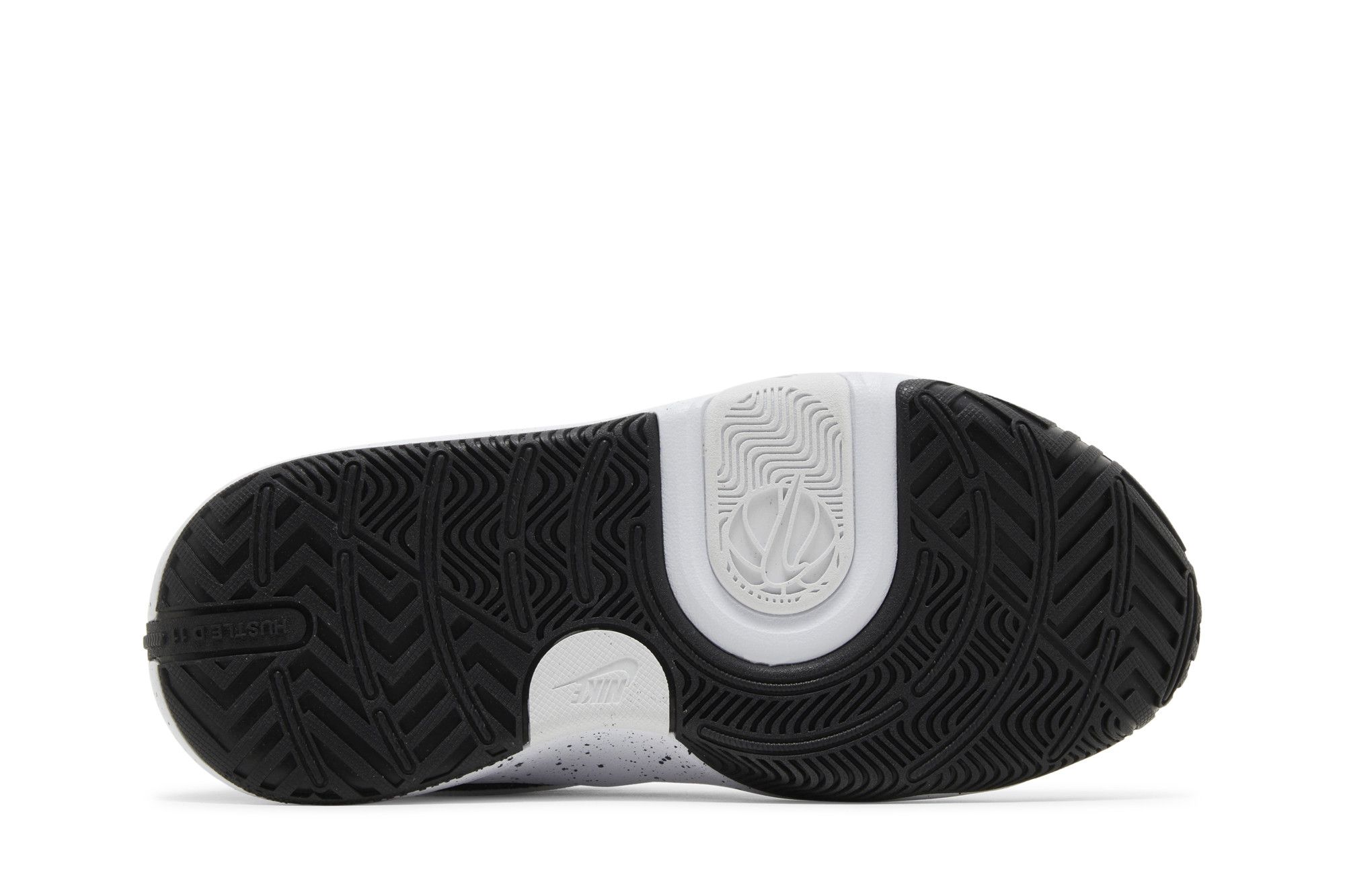 Shop (Enfant) Nike Team Hustle D11 ''Blanc Noir'' DV8996-100