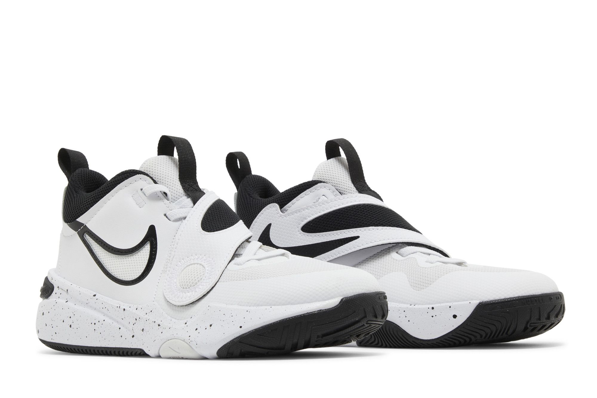 Cheap (Enfant) Nike Team Hustle D11 ''Blanc Noir'' DV8996-100