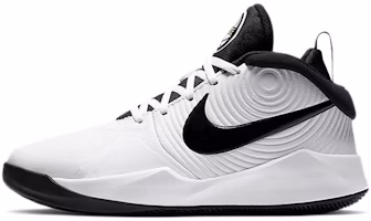 (Grade School) Nike Team Hustle D9 'White Black' AQ4224-100 (Grade School) Nike Team Hustle D9 'White Black' AQ4224-100