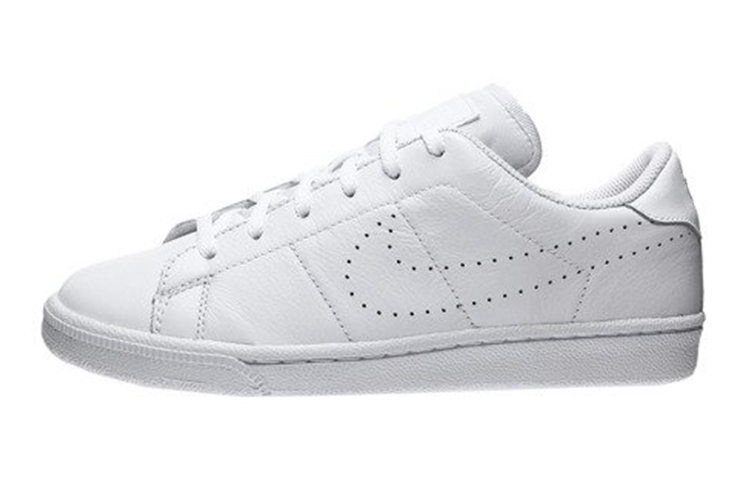 (Grade School) Nike Tennis Classic Premium 'White' 834123-100