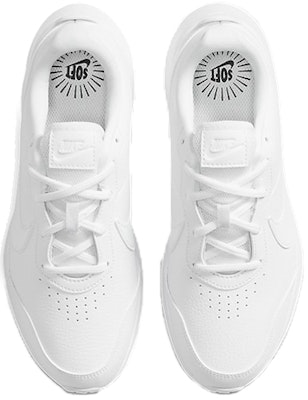 (Grade School) Nike Varsity Leather 'Triple White' CN9146-101 Shop (Grade School) Nike Varsity Leather 'Triple White' CN9146-101