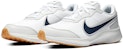 (Grade School) Nike Varsity Leather 'White Midnight Navy' CN9146-100