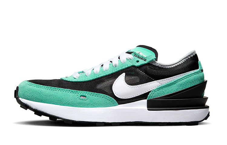 Buy (Grade School) Nike Waffle One 'Black Light Menta' DC0481-008