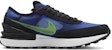 (Kanak-kanak) Nike Waffle One 'Medium Blue Volt' DV2235-400