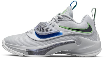 (Grade School) Nike Zoom Freak 3 'Grey Fog Light Green Spark' DB4158-004 (Grade School) Nike Zoom Freak 3 'Grey Fog Light Green Spark' DB4158-004