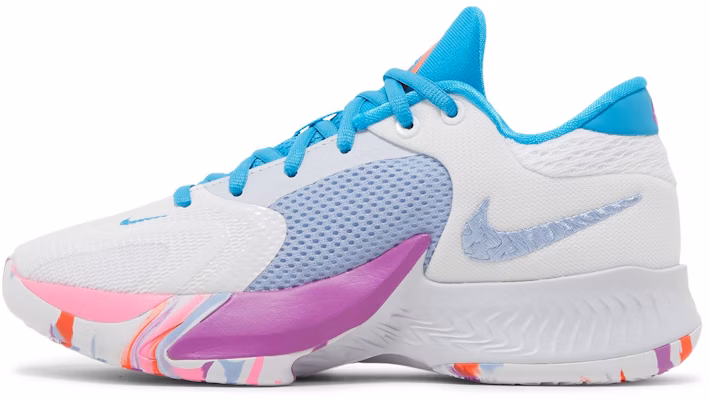 (Grade School) Nike Zoom Freak 4 'Light Pillars' DQ0553-102 Lookbook (Grade School) Nike Zoom Freak 4 'Light Pillars' DQ0553-102