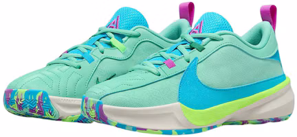 Lookbook (Grade School) Nike Zoom Freak 5 'Greece x Nigeria' DZ4486-300