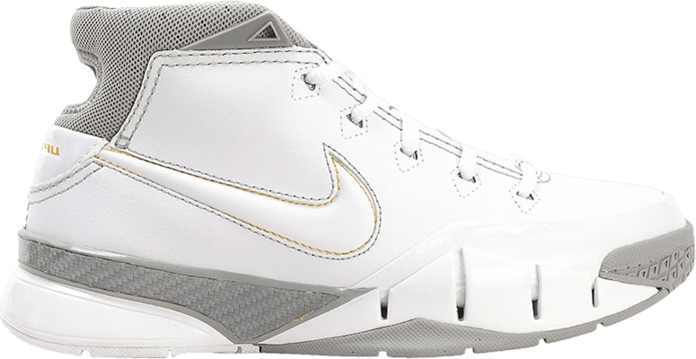 (Grade School) Nike Zoom Kobe 1 'White Shark' 313167-111 Buy (Grade School) Nike Zoom Kobe 1 'White Shark' 313167-111