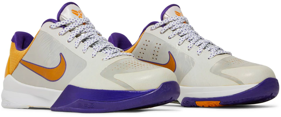 Buy Grade School Nike Zoom Kobe 5 Lakers Home 386647 100 Novelship