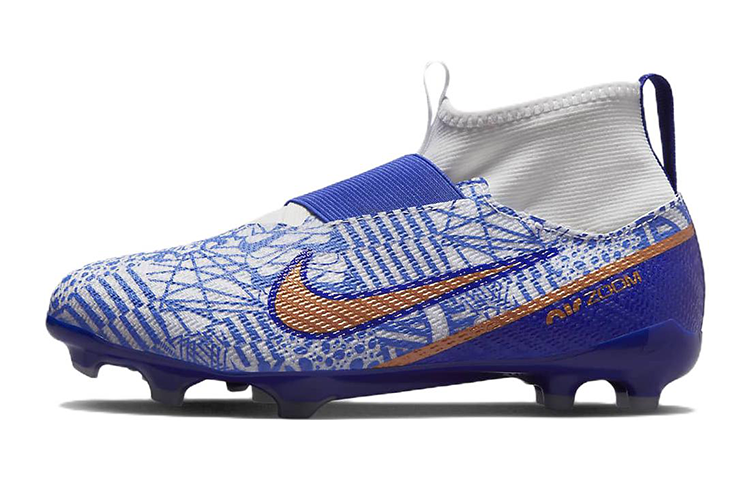 (Grade School) Nike Zoom Mercurial Superfly 9 Pro CR7 FG 'Azulejo' DQ5325-182