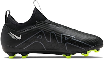 나이키 주니어 줌 머큐리얼 베이퍼 15 아카데미 MG '블랙 볼트' DJ5617-001 Order 나이키 주니어 줌 머큐리얼 베이퍼 15 아카데미 MG '블랙 볼트' DJ5617-001