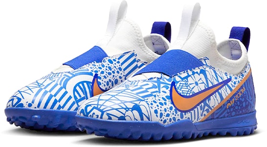 GS ナイキ ズーム マーキュリアル ヴェイパー 15 アカデミー CR7 TF "アズレージョ" DV8190-182 Lookbook GS ナイキ ズーム マーキュリアル ヴェイパー 15 アカデミー CR7 TF "アズレージョ" DV8190-182