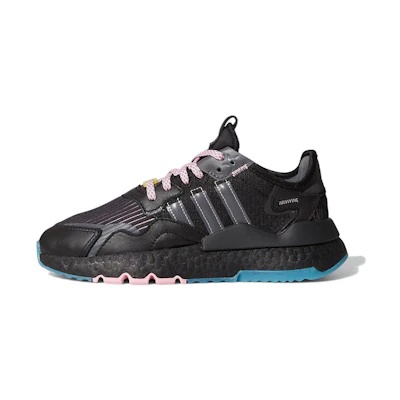 (GS) Ninja adidas Nite Jogger J 'Black Blue Glow'