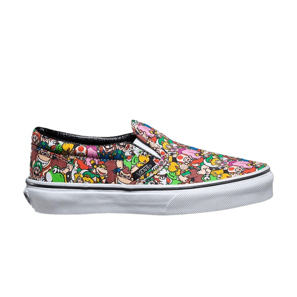 Buy (SD) Nintendo x Vans Classic Slip-On 'Super Mario Bros' Anak-anak VN0004J2K5A