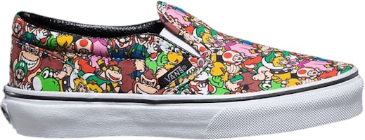 (Grade School) Nintendo x Vans Classic Slip-On 'Super Mario Bros' VN0004J2K5A (Grade School) Nintendo x Vans Classic Slip-On 'Super Mario Bros' VN0004J2K5A
