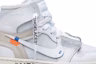 Order (Perempuan Sekolah Rendah) Off-White x Air Jordan 1 Retro High OG 'Putih' 2018 AQ8296-100