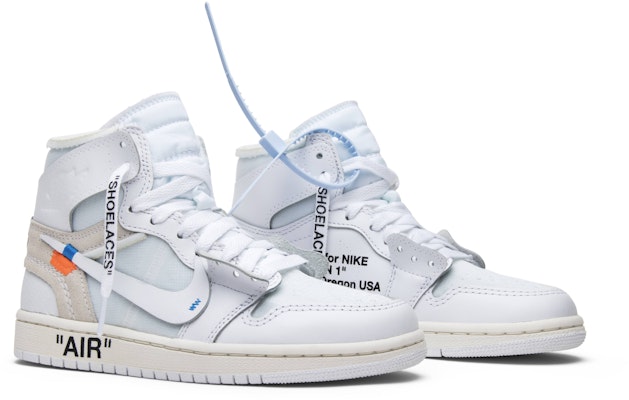 (小学) Off-White x Air Jordan 1 高帮复刻OG '白' 2018 AQ8296-100 Cheap (小学) Off-White x Air Jordan 1 高帮复刻OG '白' 2018 AQ8296-100