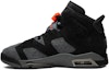 Lookbook (Sekolah Rendah) Paris Saint-Germain x Air Jordan 6 Retro 'Iron Grey' CN1078-001