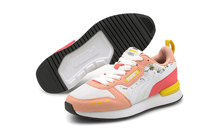 Purchase (Grade School) Peanuts x Puma R78 ''Snoopy Woodstock e Charlie Brown - Albicocca'' 375742-02