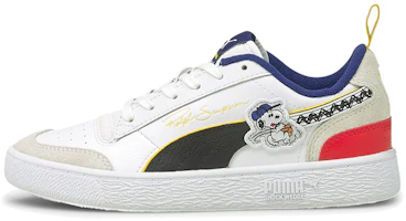 (Grade School) Peanuts x Puma Ralph Sampson 'Snoopy - White Grey' 375793-01 (Grade School) Peanuts x Puma Ralph Sampson 'Snoopy - White Grey' 375793-01