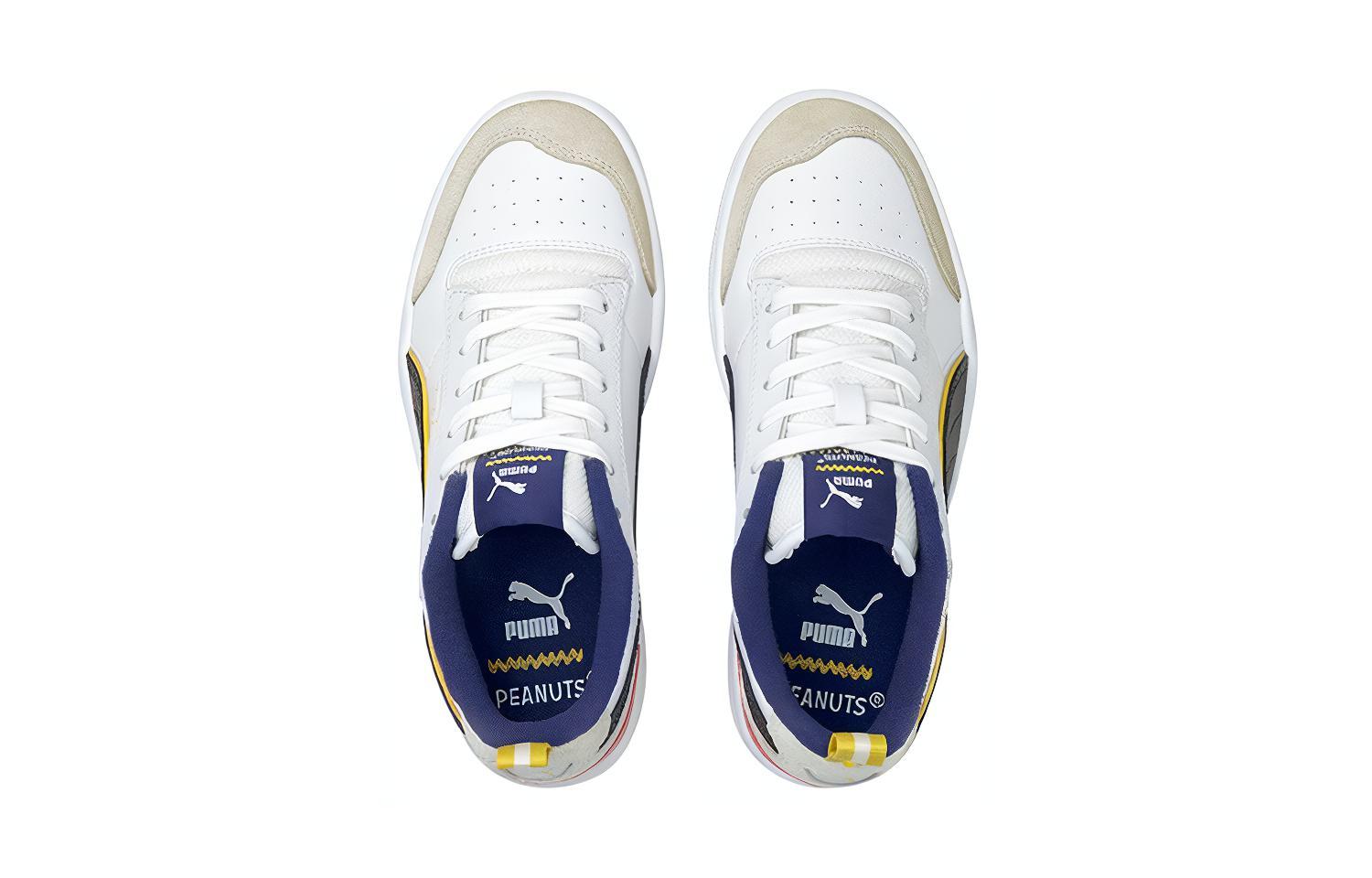 Lookbook （小學）Peanuts x Puma Ralph Sampson '史努比 - 白色灰色' 375793-01