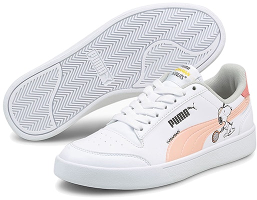 (年級學童) 花生漫畫 x Puma Shuffle '伍德斯托克 - 杏白色' 375739-02 Purchase (年級學童) 花生漫畫 x Puma Shuffle '伍德斯托克 - 杏白色' 375739-02